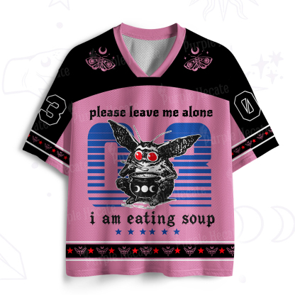 Purplehecate Mothman Eating Soup Mesh Jersey