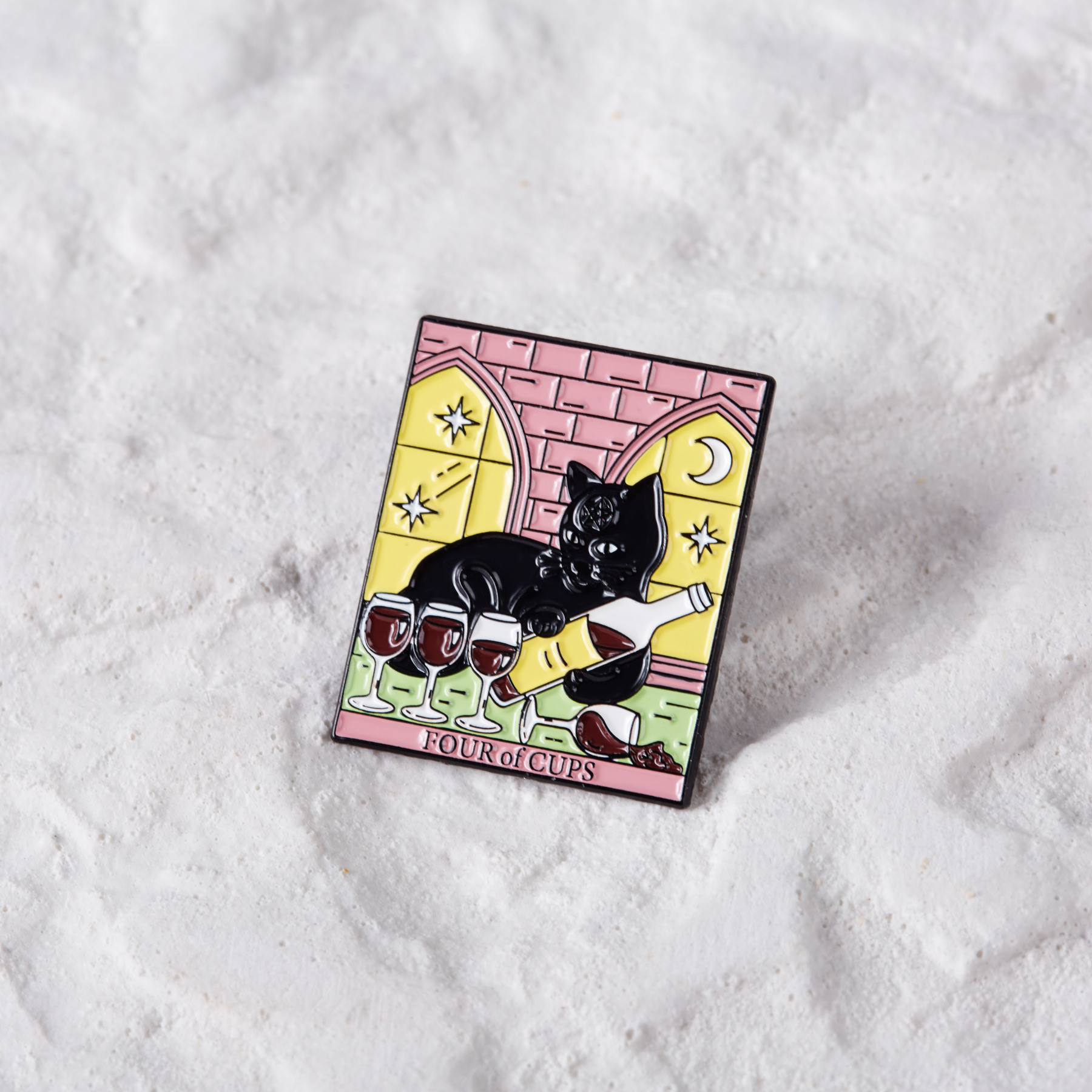 Four Of The Cups Tarot Pin