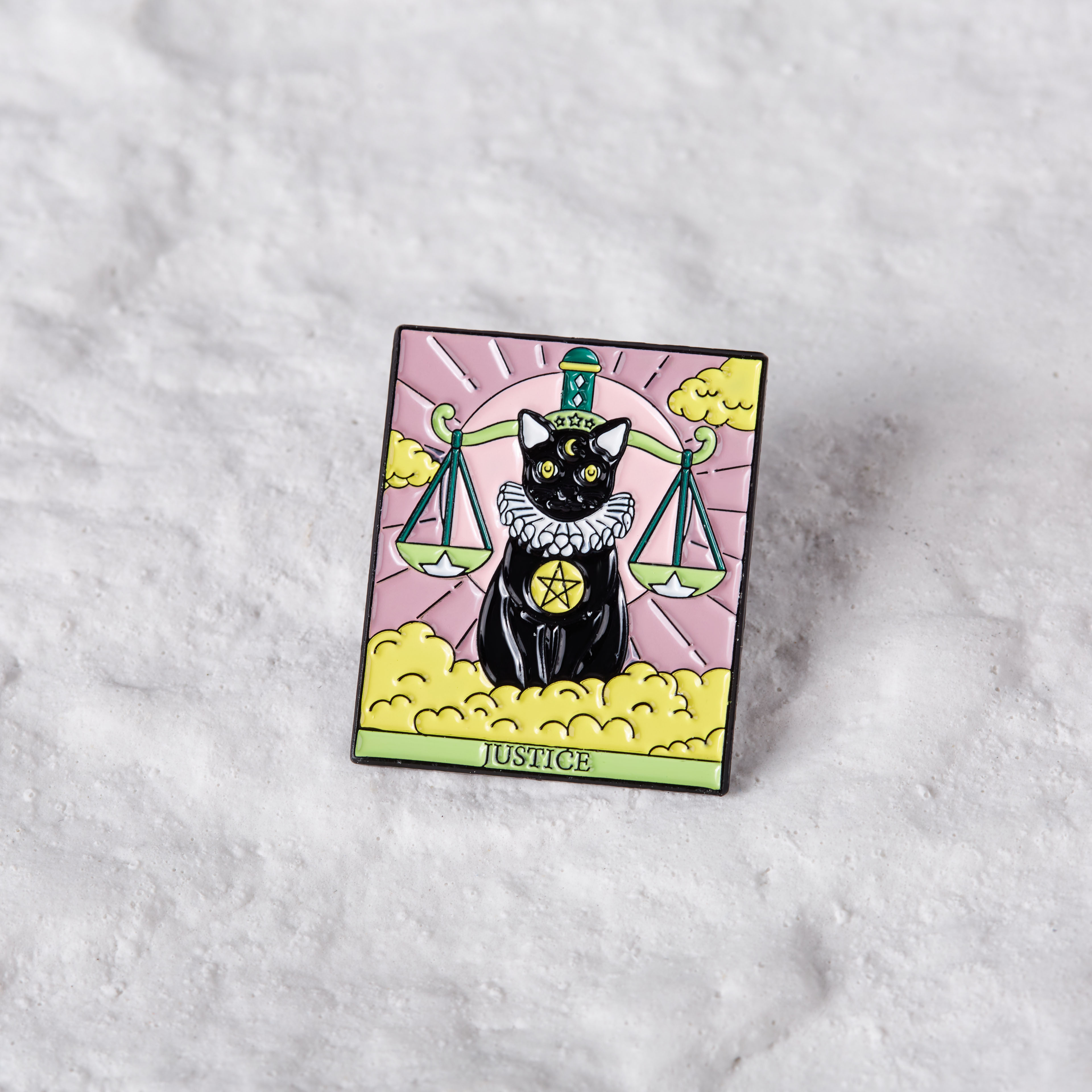 The Justice Tarot Pin