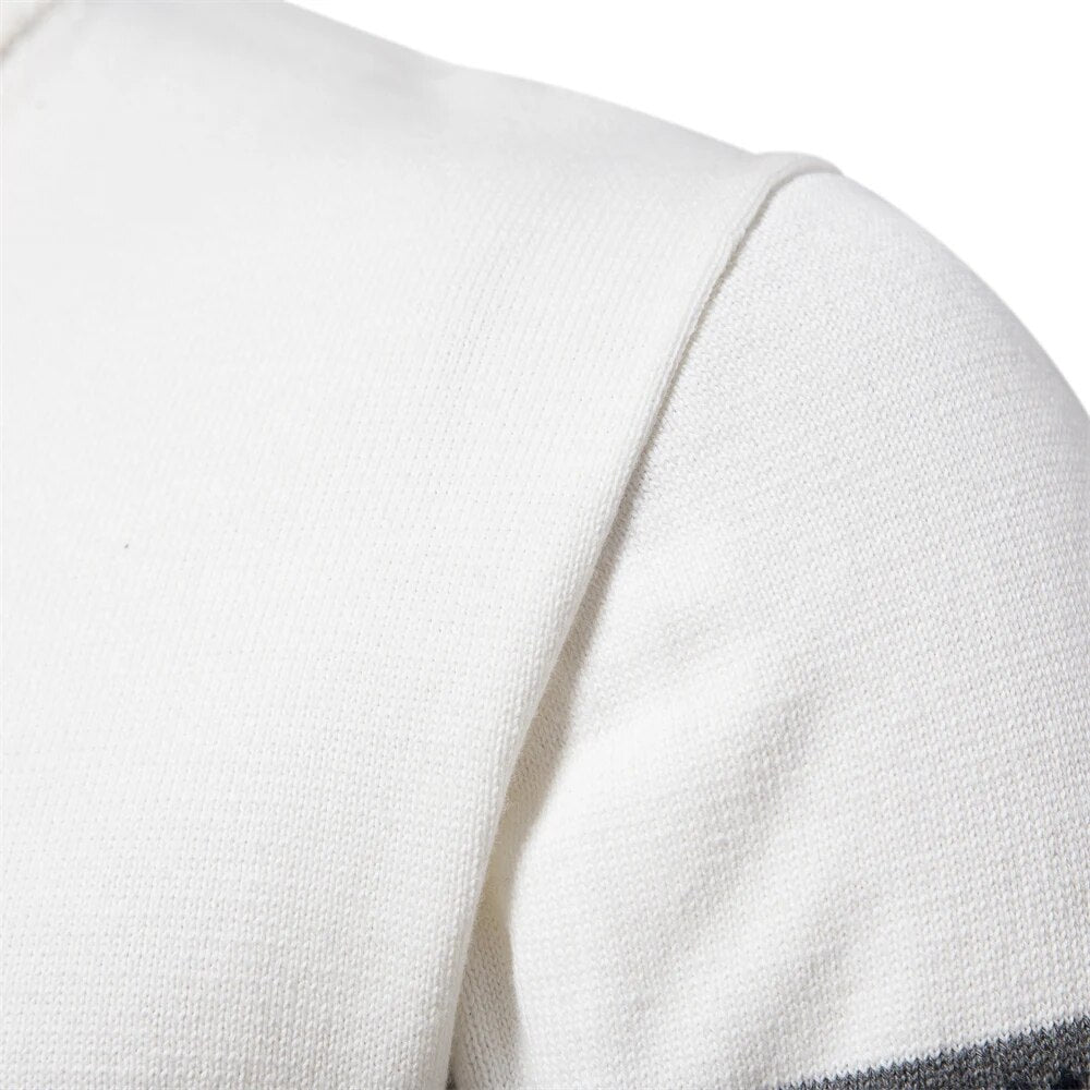 Printed Pullover Zip
