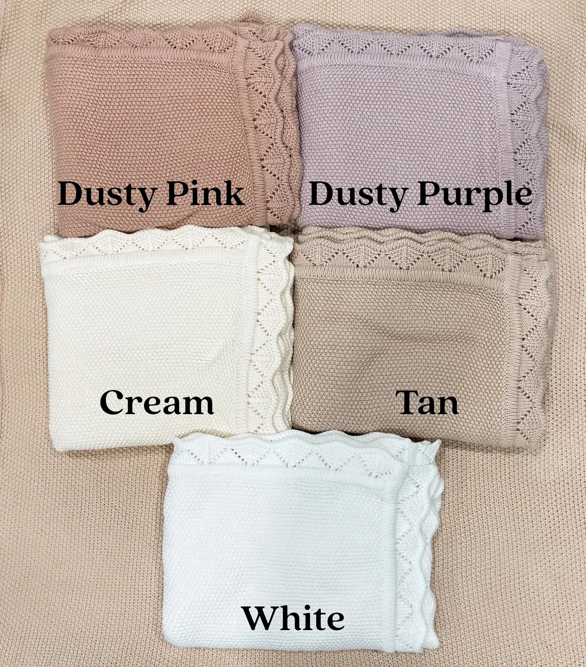Embroidered Name Knit Blanket, Knitted Baby Name Blanket, Baby Name Blanket, Personalized Name, Name Blanket for Girl, Pink Baby Blanket