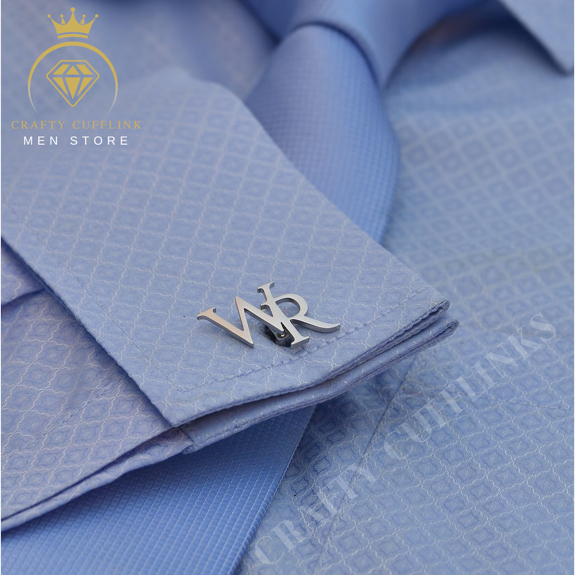 Custom Groomsmen Gifts, Groomsmen Proposal, Gold Plated Initial Cufflinks, Wedding Gift, Cufflinks for Groom, Father, Best Man Proposal