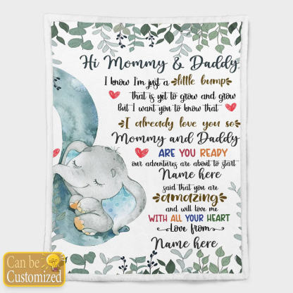 Personalized 1st Christmas Gift - Mommy And Daddy Version