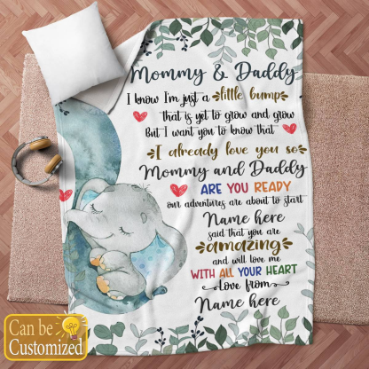 Personalized 1st Christmas Gift - Mommy And Daddy Version