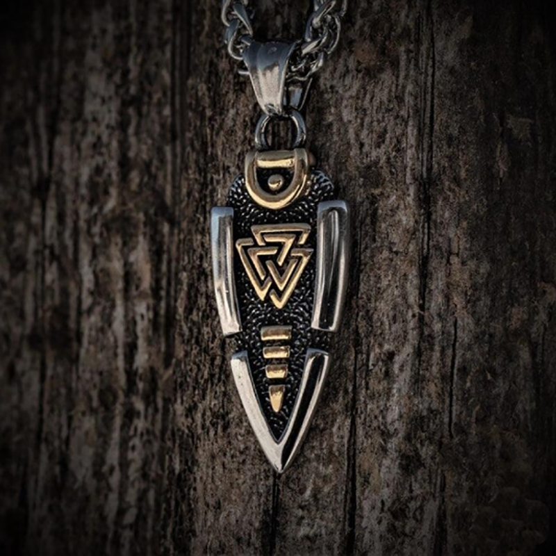 Odin's Spearhead Pendant Necklace