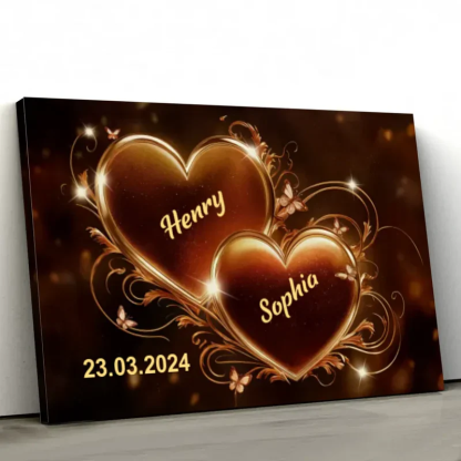 Personalized Poster - Custom Couple Art, The Perfect Gift for Him or Her, Celebrate Your Love with a Beautiful Portrait