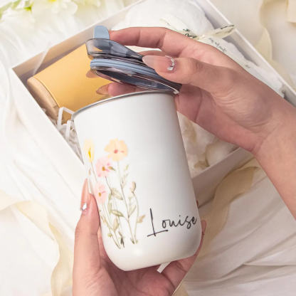 Personalized Stainless Steel Tumblers  Custom Insulated Travel Mugs  Unique Customizable Gifts for Any Occasion