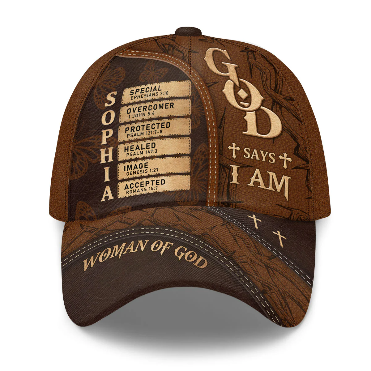 Woman Of God | Personalized Classic Cap New