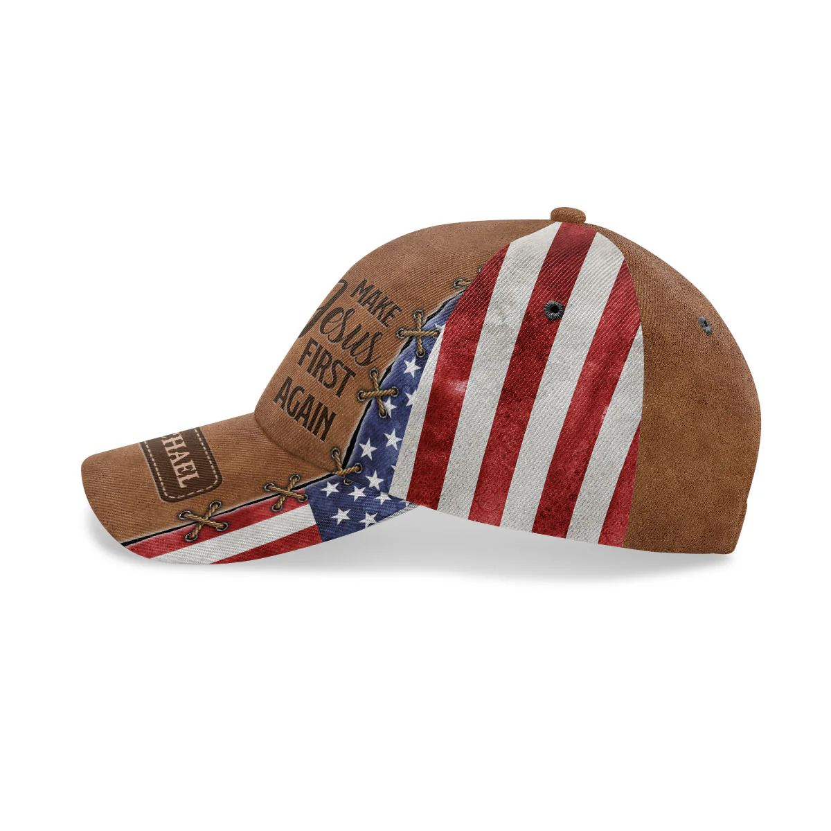 Make Jesus First Again | Personalized Classic Cap