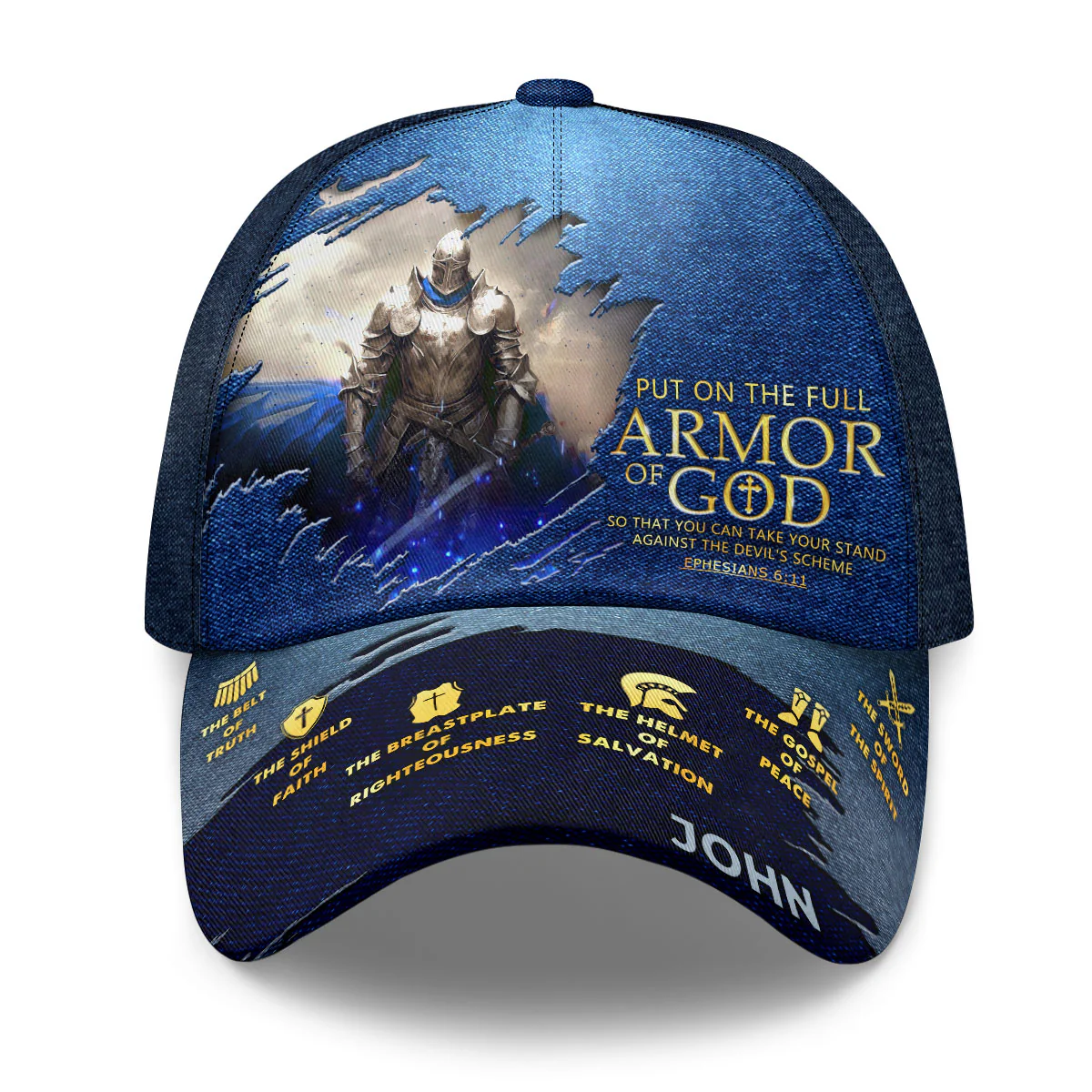 Armor Of God | Personalized Classic Cap