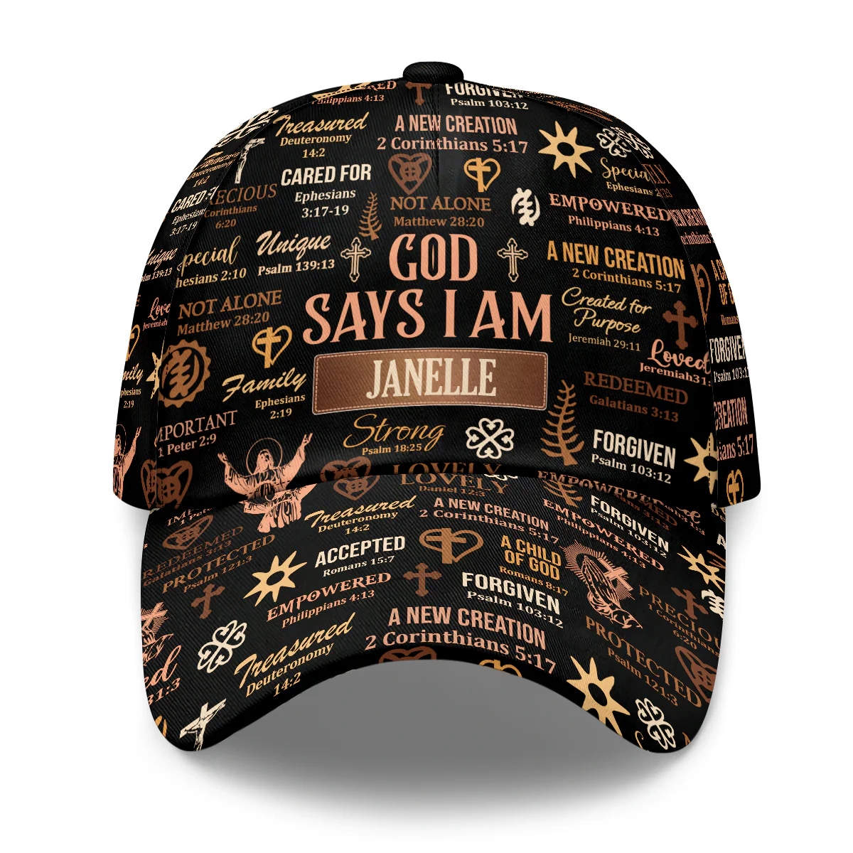 God Says I Am | Personalized Classic Cap