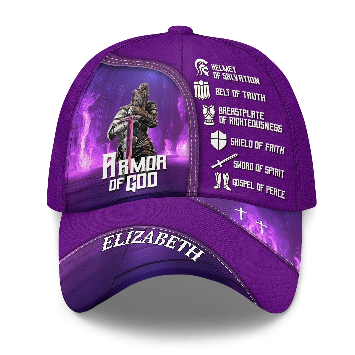 Armor of God Personalized Classic Cap