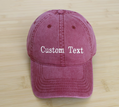 Embroidered Hat Personalized Dad Cap Embroidery Logo baseball hat Bachelorette hats Custom caps Sorority hat Unisex Baseball Cap,Text Hat