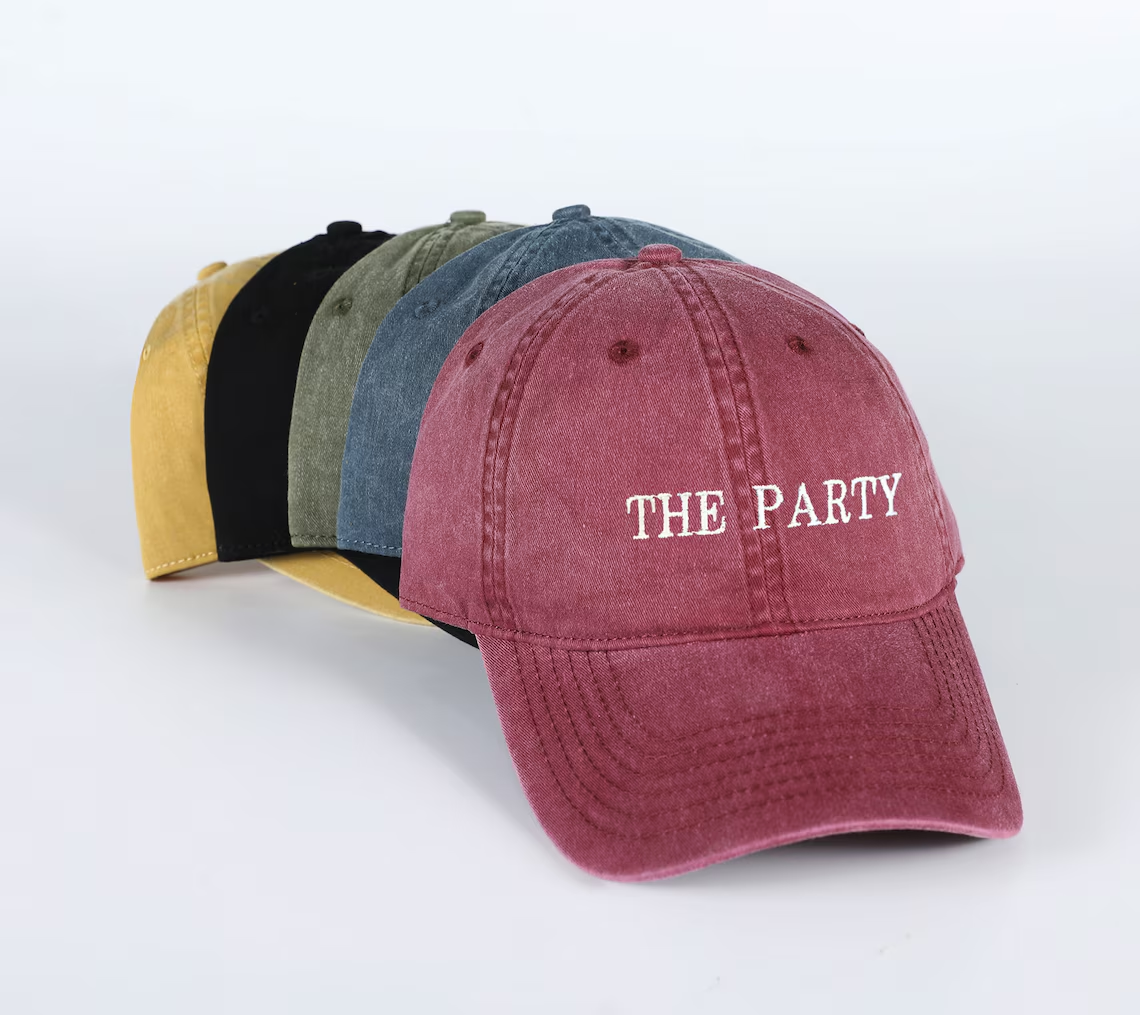Embroidered Hat Personalized Dad Cap Embroidery Logo baseball hat Bachelorette hats Custom caps Sorority hat Unisex Baseball Cap,Text Hat