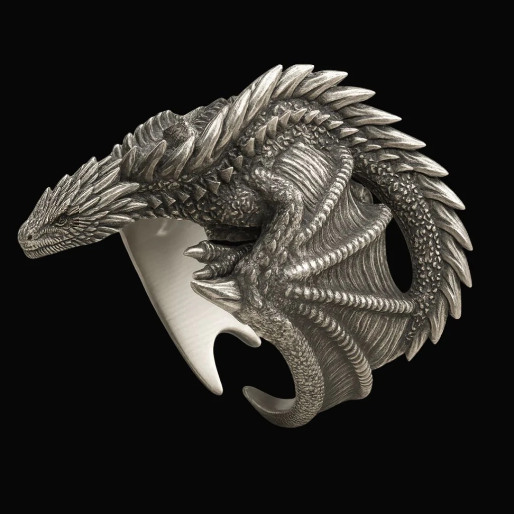Nidhogg Dragon Ring 