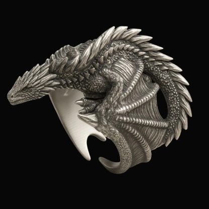 Nidhogg Dragon Ring 