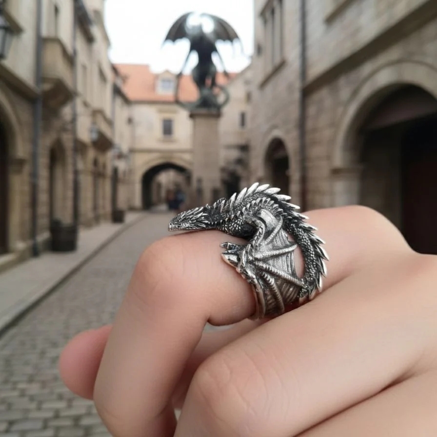 Nidhogg Dragon Ring 