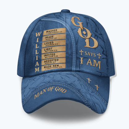 Man Of God | Personalized Classic Cap