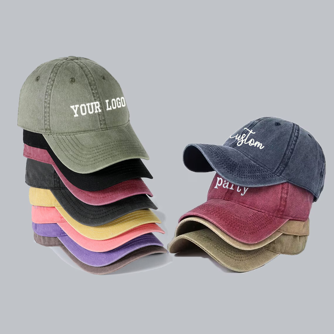 Embroidered Hat Personalized Dad Cap Embroidery Logo baseball hat Bachelorette hats Custom caps Sorority hat Unisex Baseball Cap,Text Hat