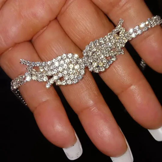 Angel wing anklet