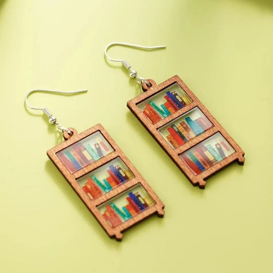 Little Library Earrings Collection