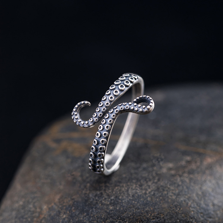 Mystic Octopus Tentacle Ring