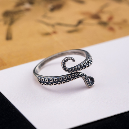 Mystic Octopus Tentacle Ring