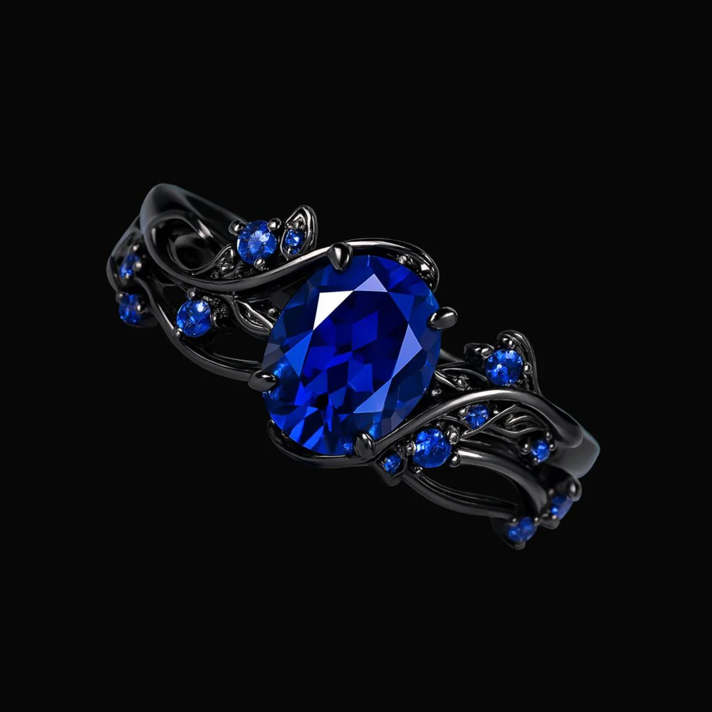 Eirwyn Blue Stone Ring