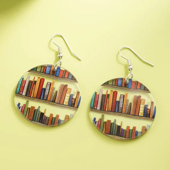 Little Library Earrings Collection
