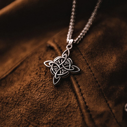 Celtic Trinity Knot Pendant Necklace