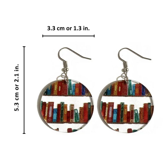 Little Library Earrings Collection