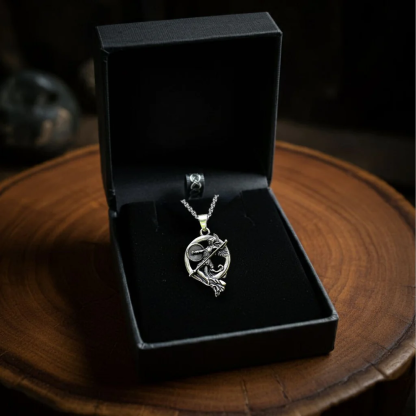 Valkyrie’s Guardian Pendant Necklace