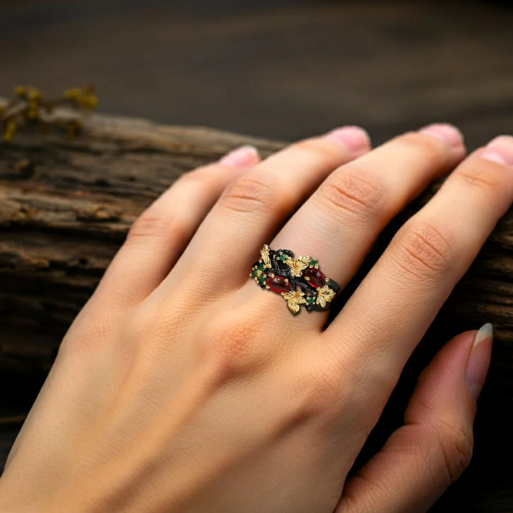 The Crimson Bough Ring