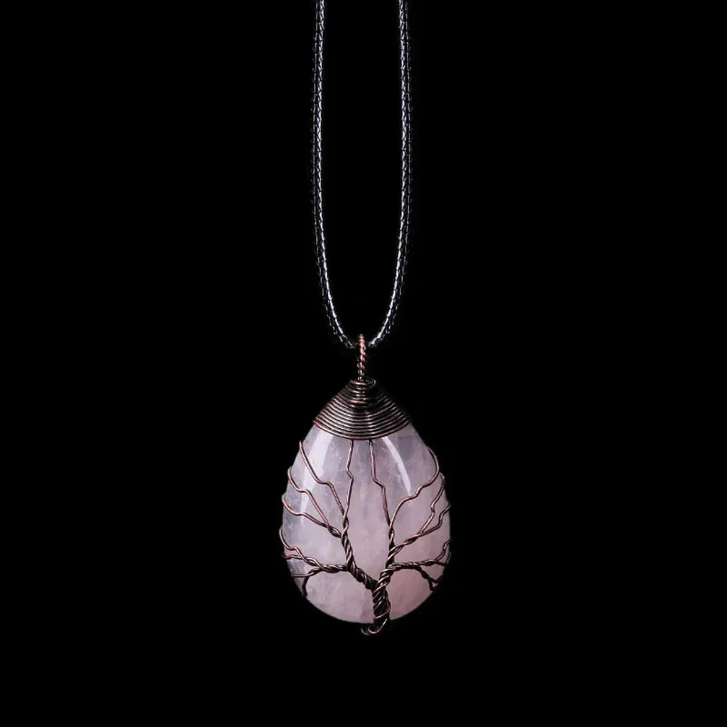 Yggdrasil Realms Crystal Pendant