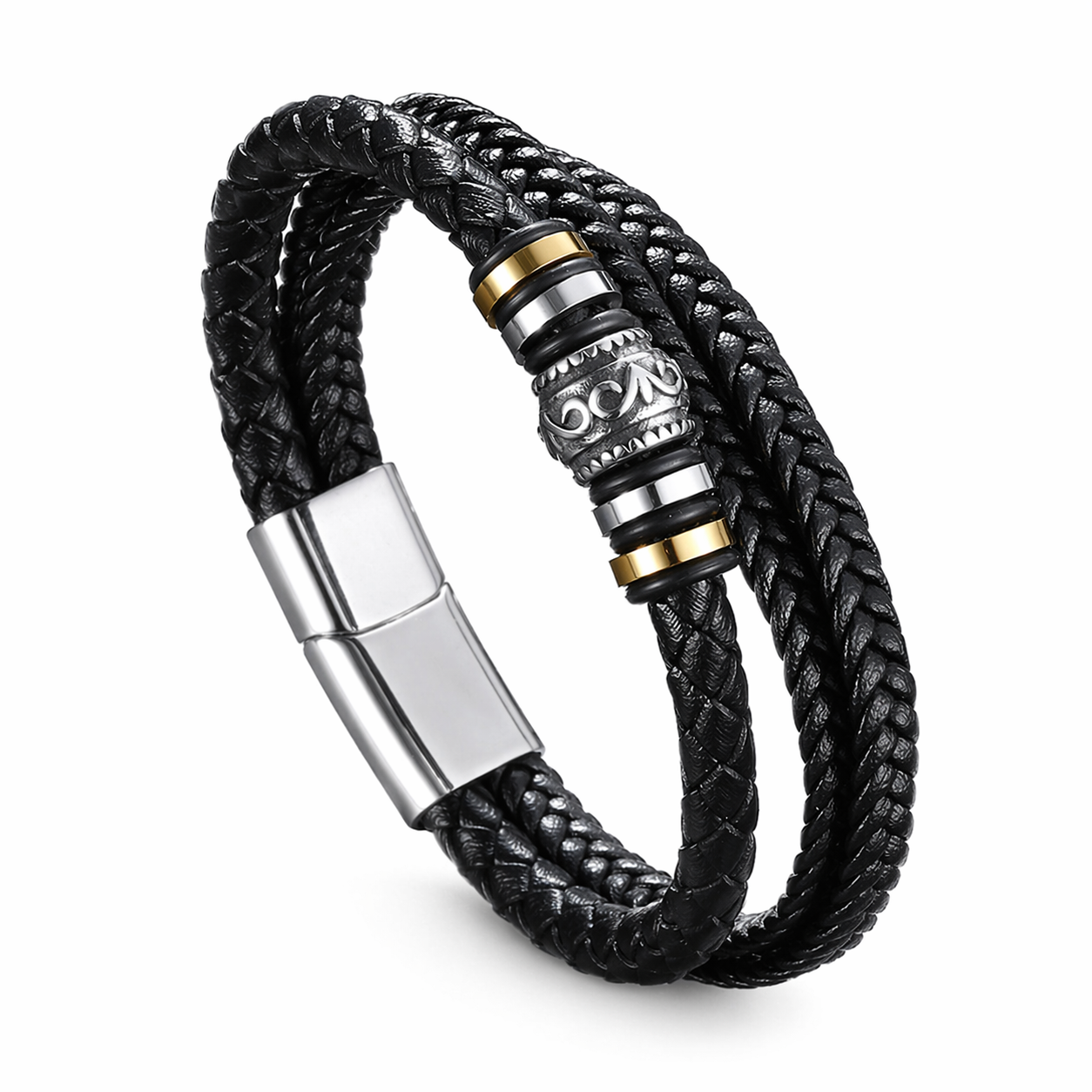 Rock Punk Triple Bracelet