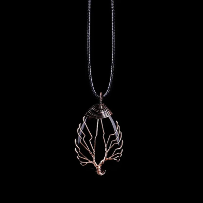 Yggdrasil Realms Crystal Pendant