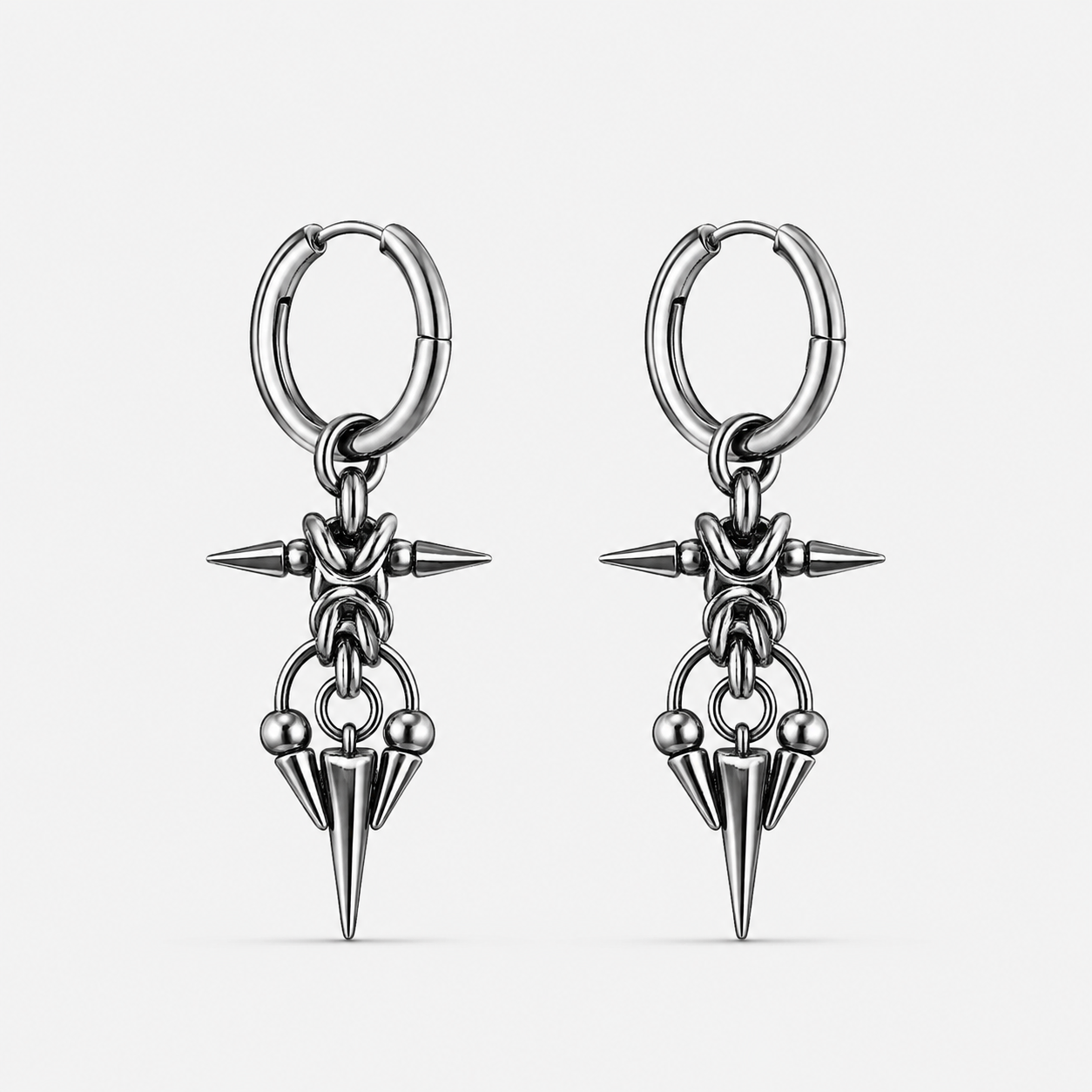 Spike Orbit Earrings