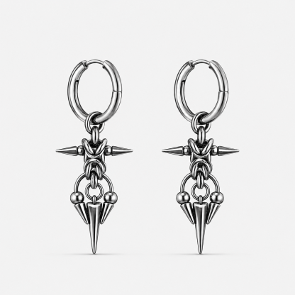 Spike Orbit Earrings