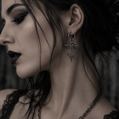 Spike Orbit Earrings