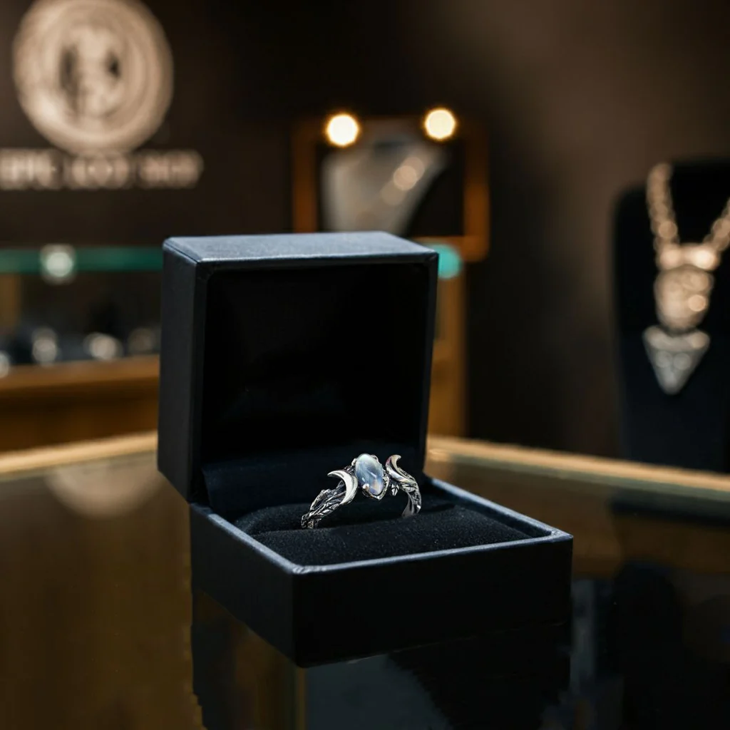 Mani Twin Moons Ring