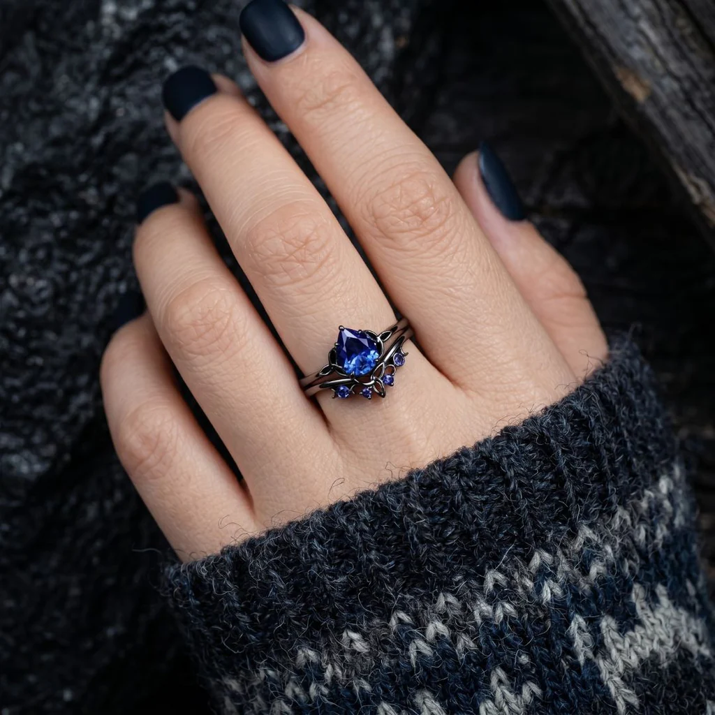 Nottveil Blue Ember Ring