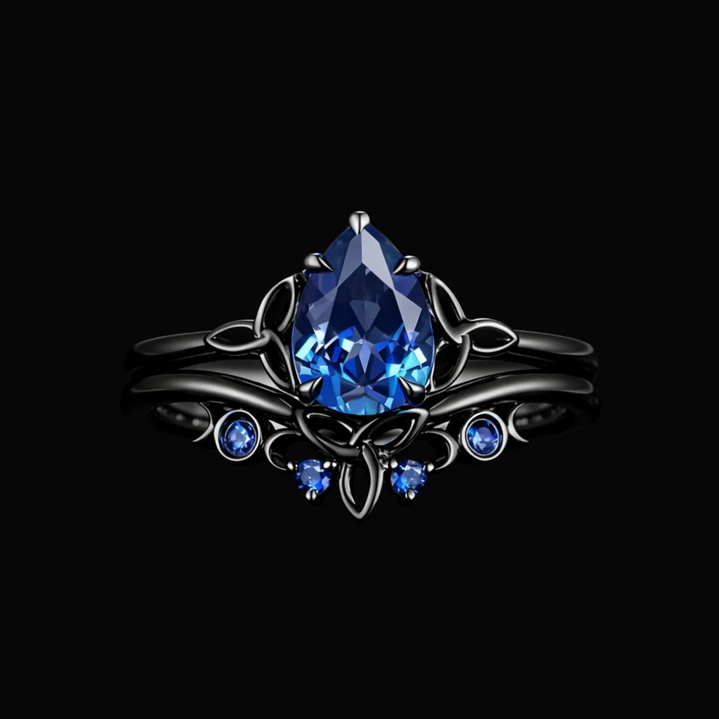 Nottveil Blue Ember Ring
