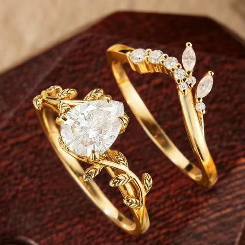 Golden Harvest Couple Rings