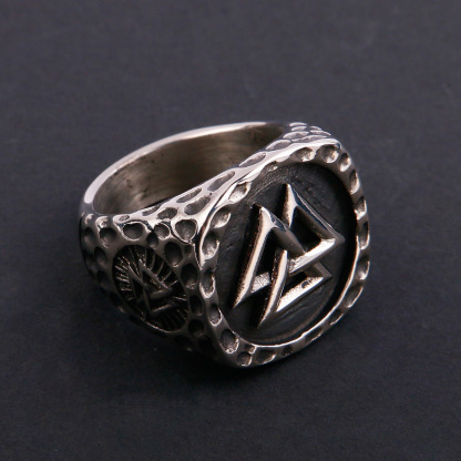 The Valknut Warrior Ring