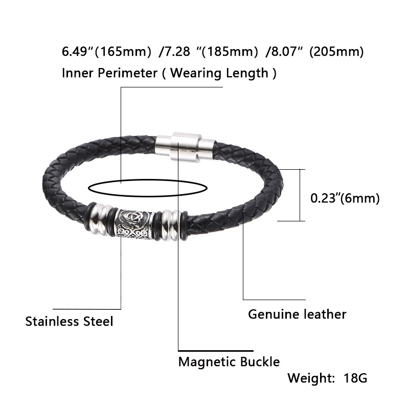 Viking Odin’s Might Power Bracelet