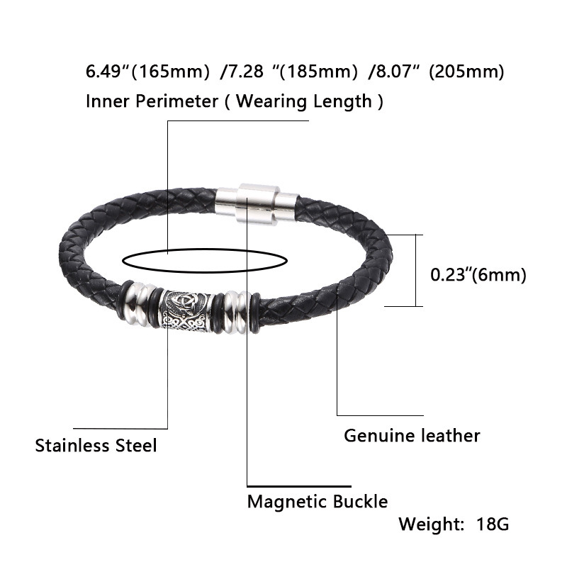 Viking Odin’s Might Power Bracelet