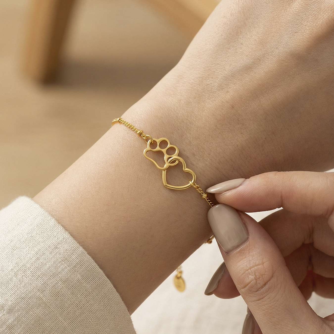 Paw in My Heart Bracelet