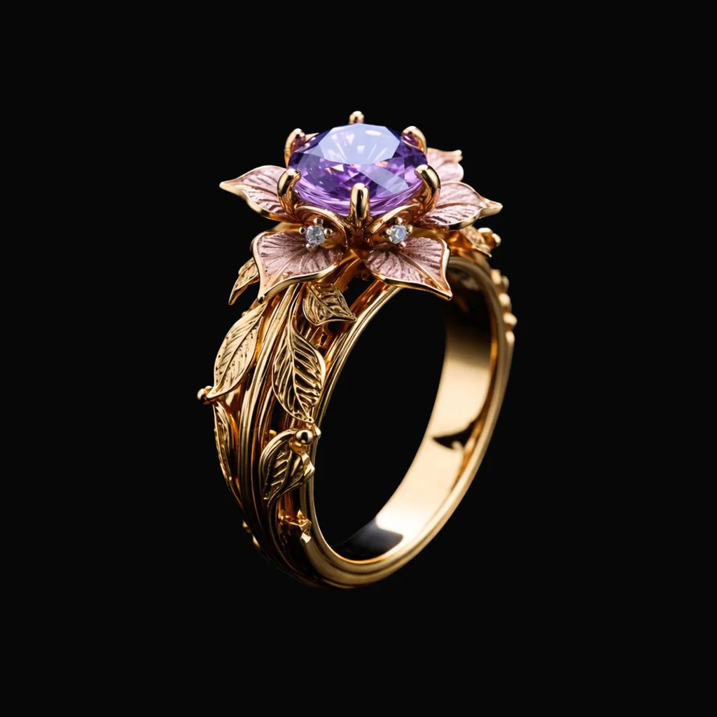 Violet Daydream Ring