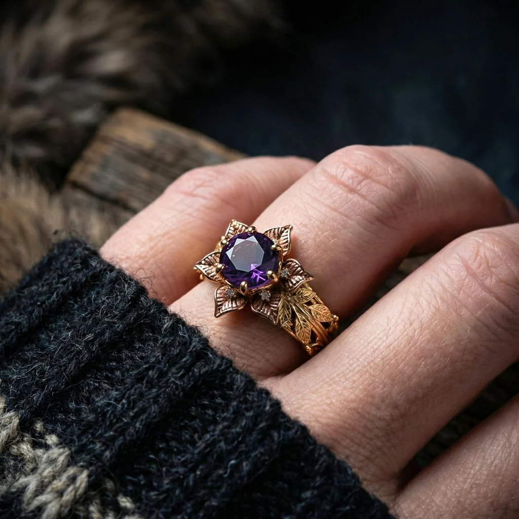 Violet Daydream Ring