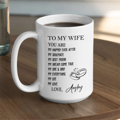 My Everything - Personalized Custom Coffee Mug